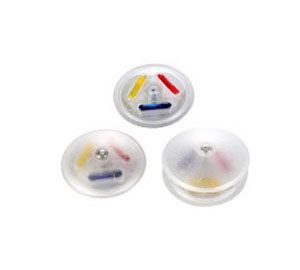 Clothing Security Transparent Ink Tag with pin(IP003T)