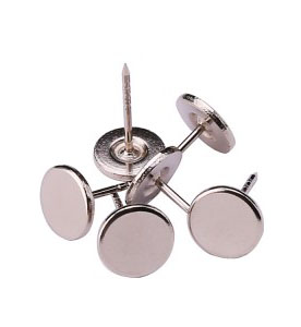 EAS System Security Hard Tag Flat Steel Pin(P01)